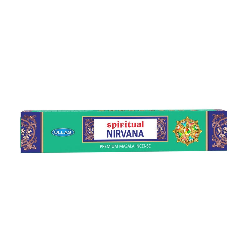 Ullas Spiritual Nirvana Agarbathi Premium Masala Incense Sticks with Rich Masala Fragrance , 180 Incense Sticks - Image 2